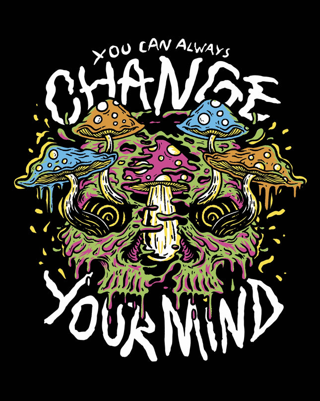 Change Your Mind Skull Tee
