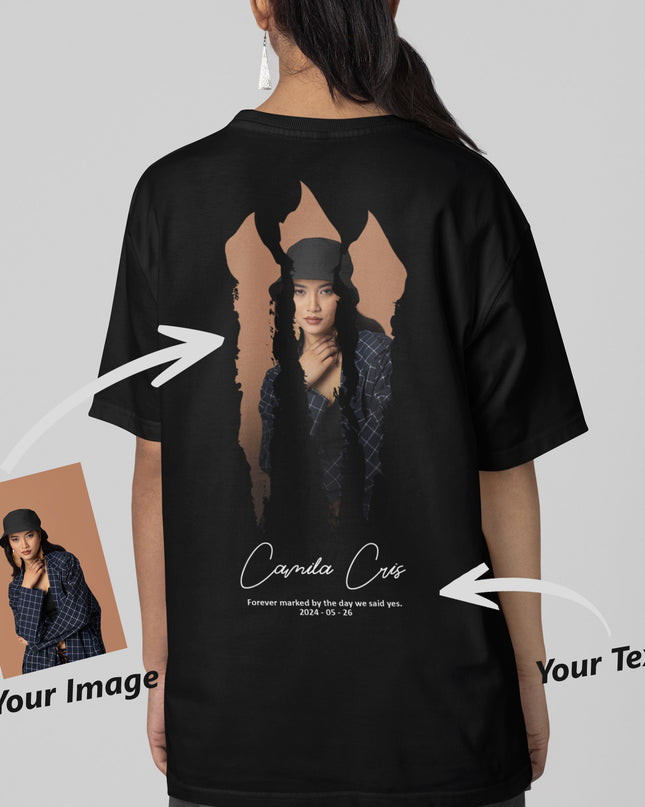 Custom ink. Rip & Reveal Photo T-Shirt