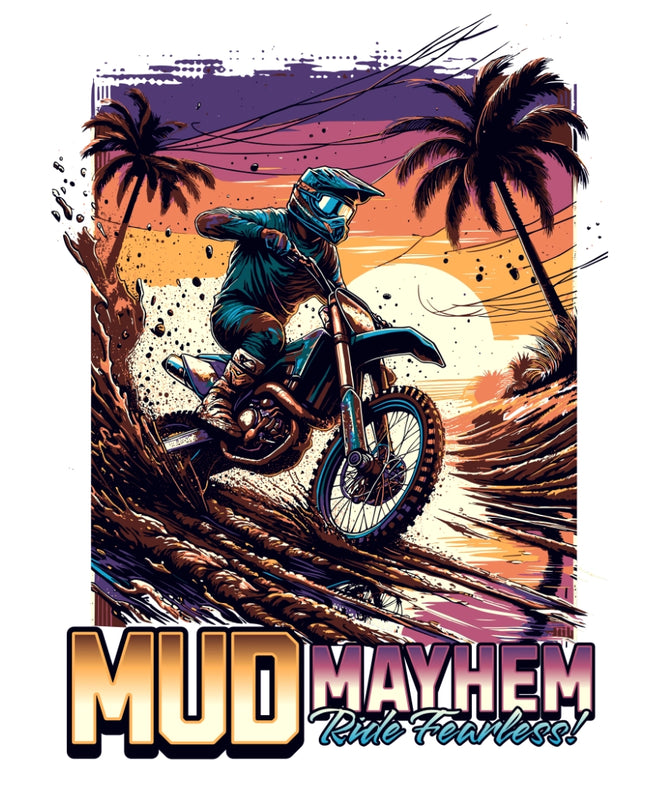 Mud Mayhem Graphic T-Shirt