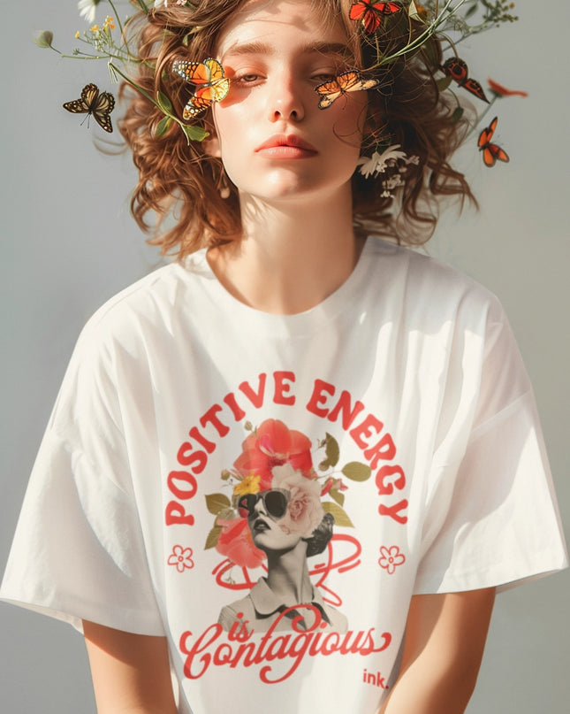 Positive Energy Flora Graphic T-Shirt