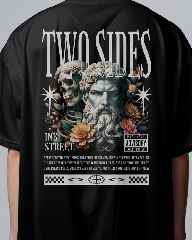 Two Side Streetwear Graphic T-Shirt