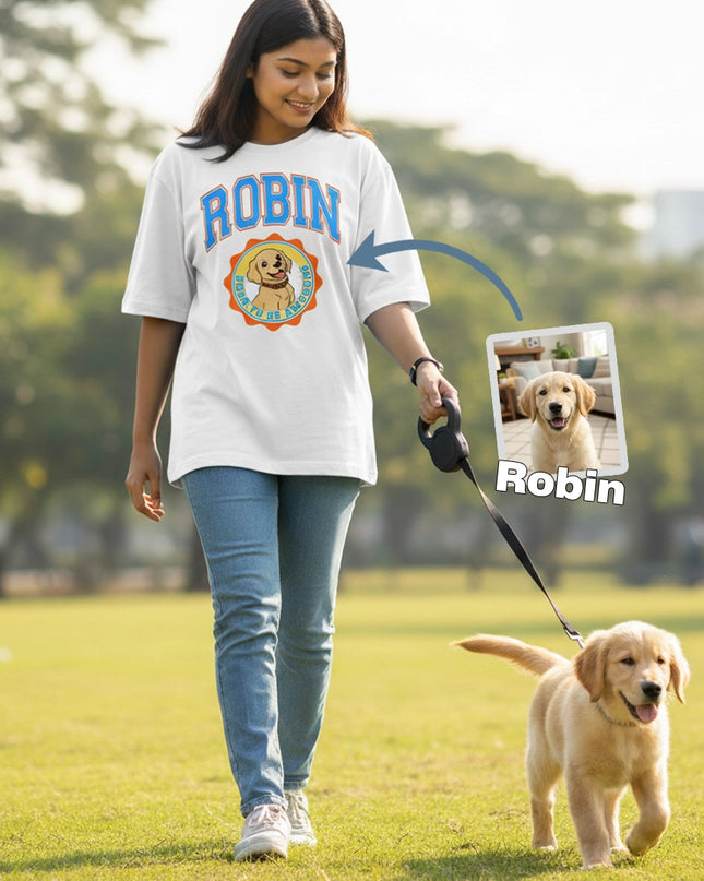 Custom ink. Pet Mascot Personalized Varsity Tee