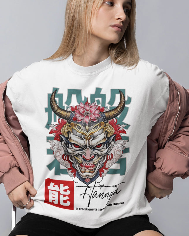 Japan Mask Graphic Women T-Shirt