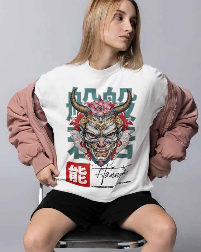 Japan Mask Graphic Women T-Shirt