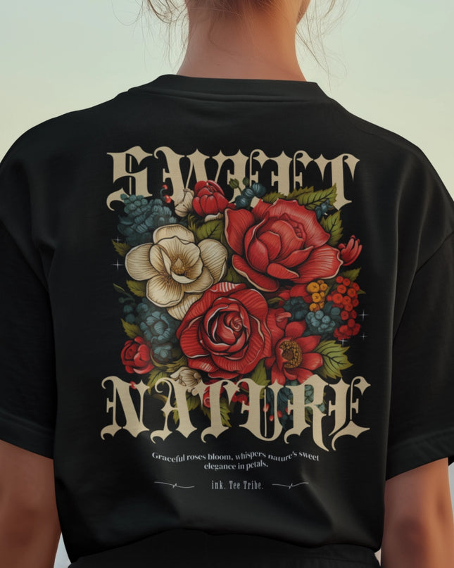 Nature's Elegance Graphic T-Shirt