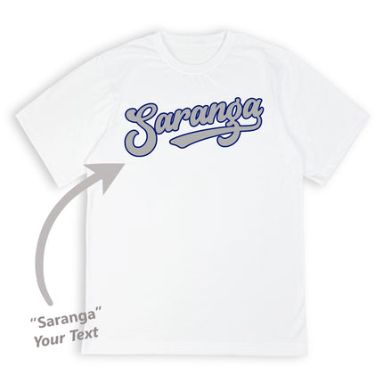 ink. Custom Varsity Signature Script T-Shirt