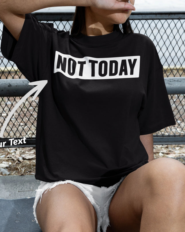 Custom ink. Delta Block Custom Text T-Shirt