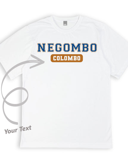 ink. Custom Varsity Number T-Shirt