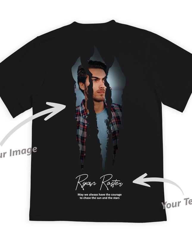 Custom ink. Rip & Reveal Photo Tee