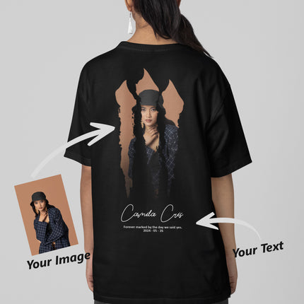 Custom ink. Rip & Reveal Photo T-Shirt