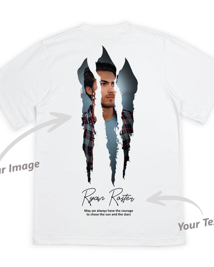Custom ink. Rip & Reveal Photo T-Shirt