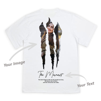 Custom ink. Rip & Reveal Photo Tee