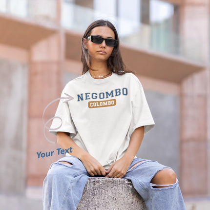 Custom ink. Varsity style Letters & Number T-Shirt