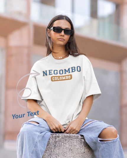 Custom ink. Varsity style Letters & Number T-Shirt