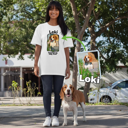 Custom ink. Toon Pet Photo T-Shirt