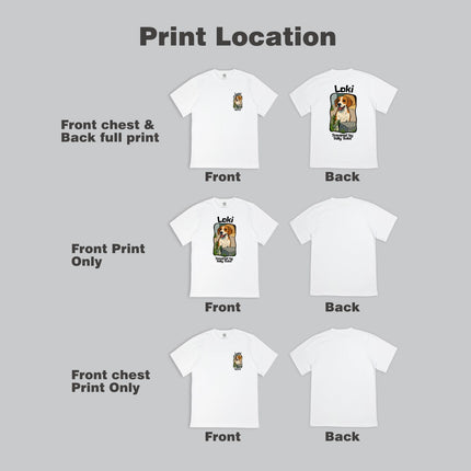 Custom ink. Toon Pet Photo T-Shirt