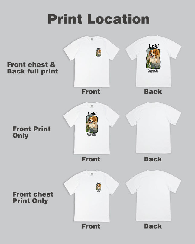 Custom ink. Toon Pet Photo T-Shirt