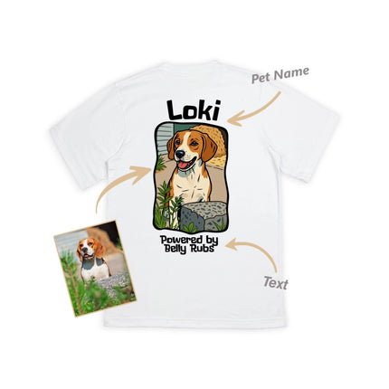 Custom ink. Toon Pet Photo T-Shirt