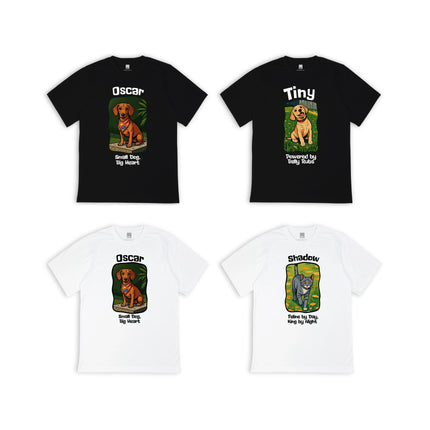 Custom ink. Toon Pet Photo T-Shirt