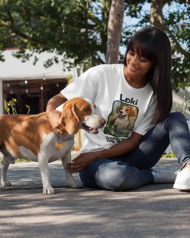 Custom ink. Toon Pet Photo T-Shirt
