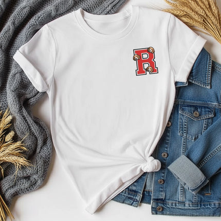 Custom ink. Pet Varsity Letter T-Shirt