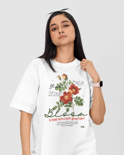 Bloom & Shine Graphic T-Shirt