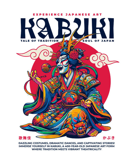 Kabuki Graphic T-Shirt