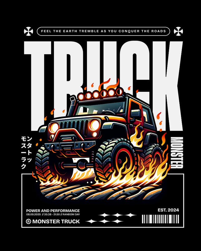 Monster Truck Graphic T-Shirt