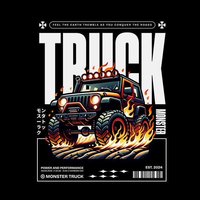 Monster Truck Graphic T-Shirt