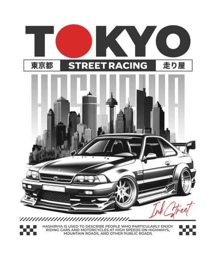 Tokyo Street Racing Graphic T-Shirt
