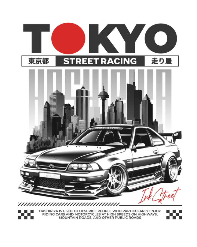Tokyo Street Racing Graphic T-Shirt