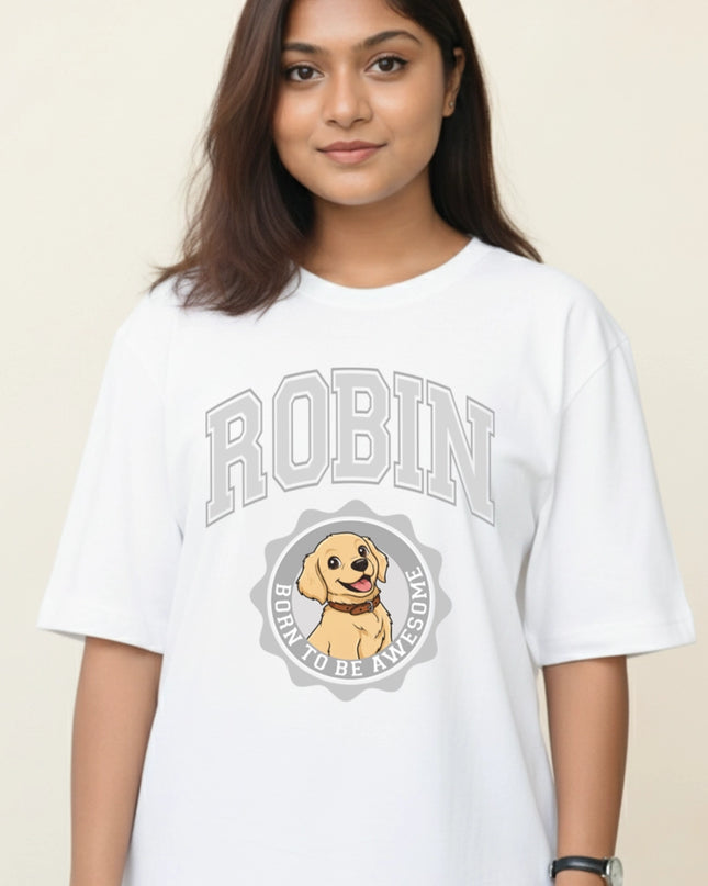 Custom ink. Pet Mascot Personalized Varsity Tee