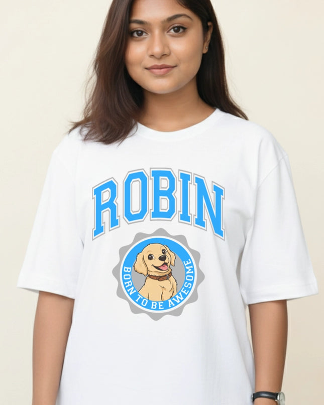 Custom ink. Pet Mascot Personalized Varsity Tee