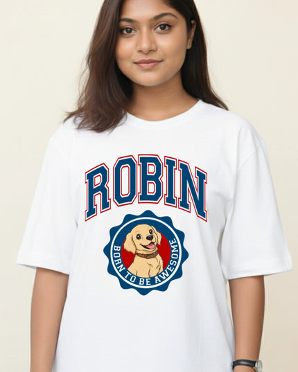 Custom ink. Pet Mascot Personalized Varsity Tee