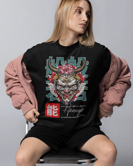 Japan Mask Graphic Women T-Shirt