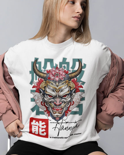Japan Mask Graphic Women T-Shirt