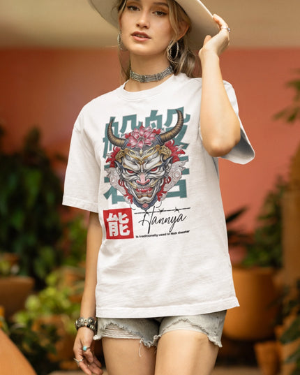 Japan Mask Graphic Women T-Shirt