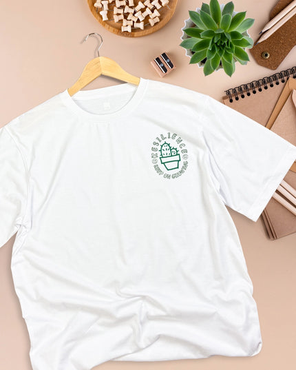 Keep on Growing Cactus Plant Graphic T-Shirt