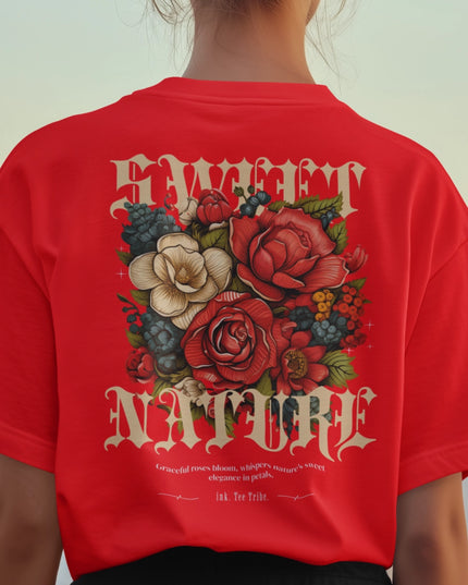 Nature's Elegance Graphic T-Shirt