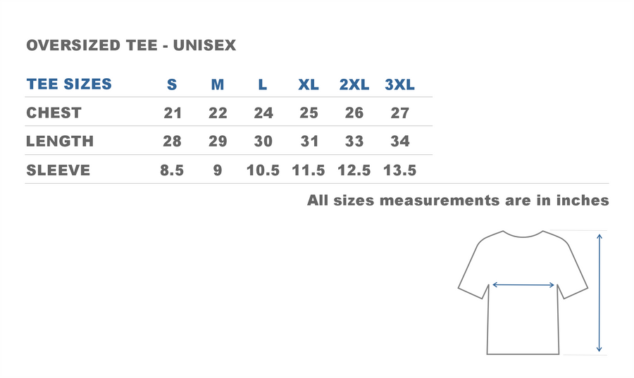 Oversized Unisex Tee