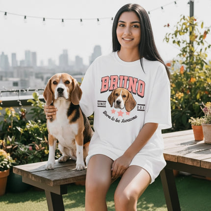 Custom ink. Personalized Varsity Pet T-Shirt