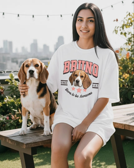 Custom ink. Personalized Varsity Pet T-Shirt