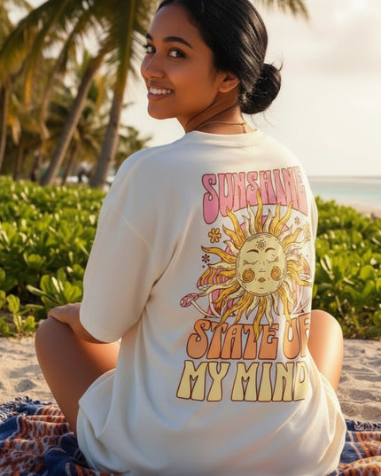 Sunny Mind Graphic T-Shirt