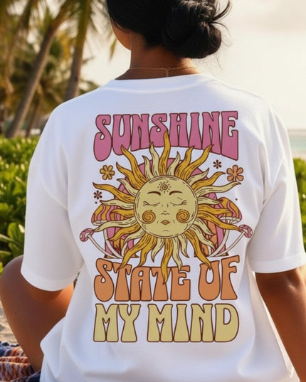 Sunny Mind Graphic T-Shirt