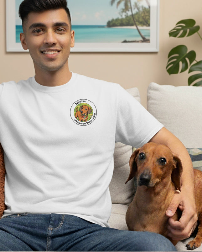 Custom ink. My Dog's Little Mascot T-Shirt